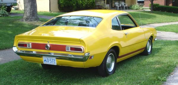 1970 Yellow ford maverick #5
