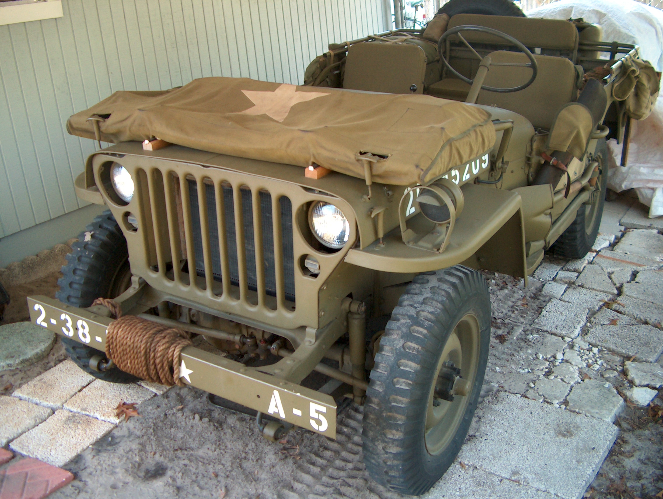 1945 Ford gpw restoration #6